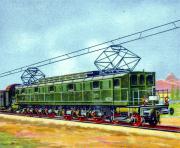60-Frankreich---Elektrische-Gleichstrom-Gterzug-Lokomotive