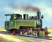 88-Griechenland---Heidampf-Zahnrad-Tenderlokomotive