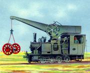 109-Argentinien---Kran-Lokomotive