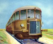 153-Italien---Auto-Schienenwagen-Littorina