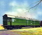 217-Deutschland---Vierachsiger-Postwagen-eines-D-Zuges