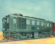 64-China---Diesel-elektr-Schnellzug-Lokomotive