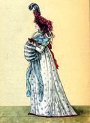 160-Kleid-mit-langem-Schultertuch