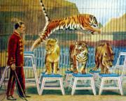 113-Raubtiergruppe-des-Zirkus-Krone