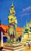 45-Bangkok---Gotterstandbild