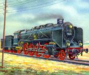 09-Deutschland---Heidampf-Lokomotive-Gattung-P-4619