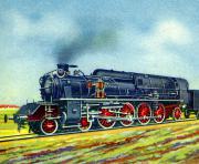 13-Frankrech---4-Zylinder-Verbund-Hochdruck-Schnellzuglokomotive