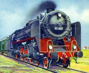 19-Deutschland-Heidampf-Schnellzug-Lokomotive